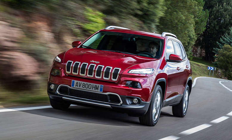 Jeep Cherokee Limited, Frontansicht, 2014, Foto: Chrysler Group LLC
