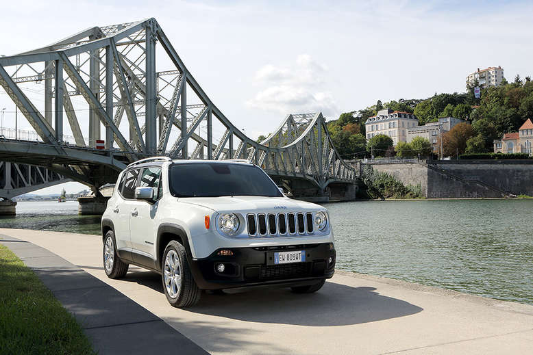 Jeep Renegade Limited, Frontansicht, 2015, Foto: Jeep