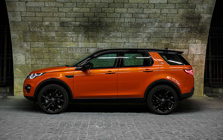 Land Rover Discovery Sport, Seitenansicht, 2015, Foto: Land Rover