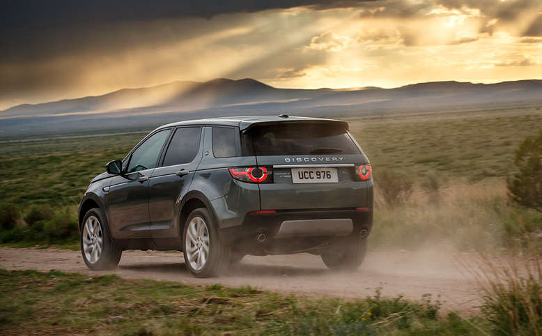 Land Rover Discovery Sport, Heckansicht, 2015, Foto: Land Rover