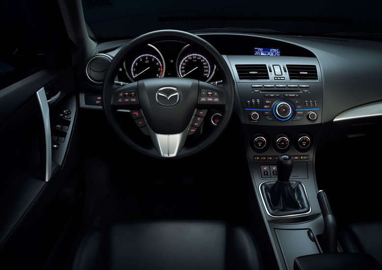 Mazda 3, 2011, Innenansicht / Cockpit, Foto: Mazda