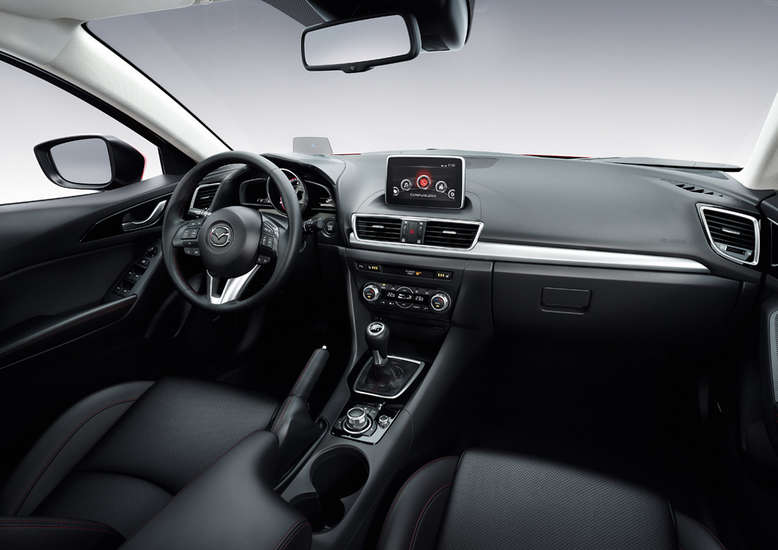 Mazda 3, Innenansicht, Cockpit, 2013, Foto: Mazda