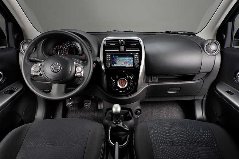Nissan Micra, Innenansicht, Cockpit, 2013, Foto: Nissan