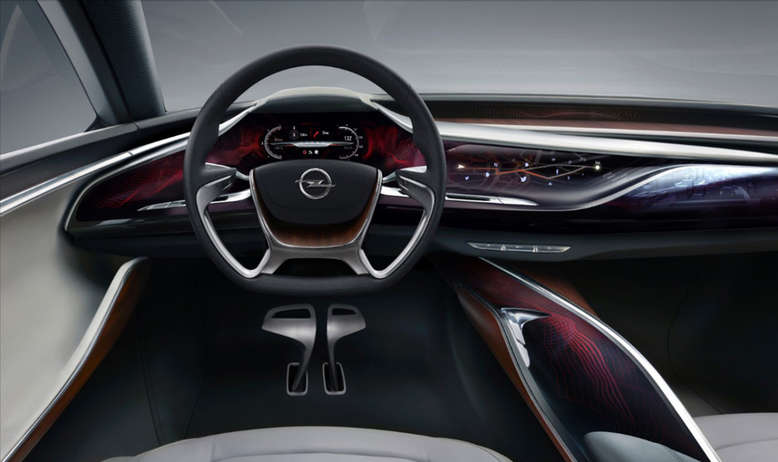 Opel Monza Concept, Cockpit / Innenraum, 2013, Foto: Opel