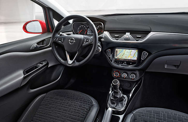 Opel Corsa, Innenansicht, Cockpit, 2014, Foto: Opel