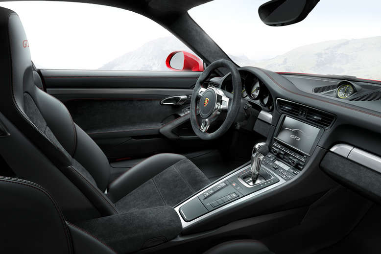Porsche 911 GT3, Innenansicht, Cockpit, 2013, Foto: Porsche