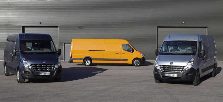 Renault Master, Modellvariationen, 2010, Foto: Renault
