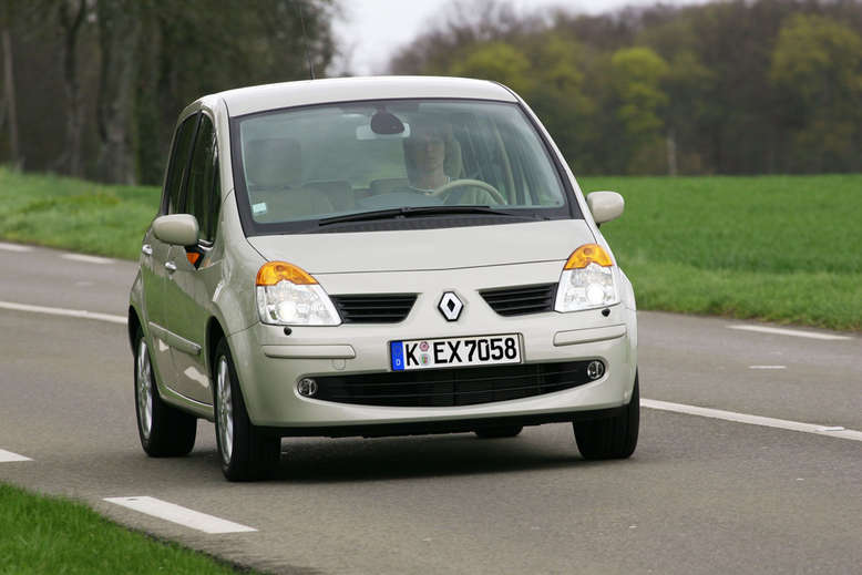 Renault Modus, 2005, Frontansicht, Foto: Renault
