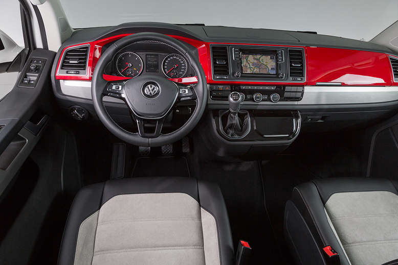 VW T6, Sondermodell "Six Generation", Innenraum, Cockpit, 2015, Foto: Volkswagen