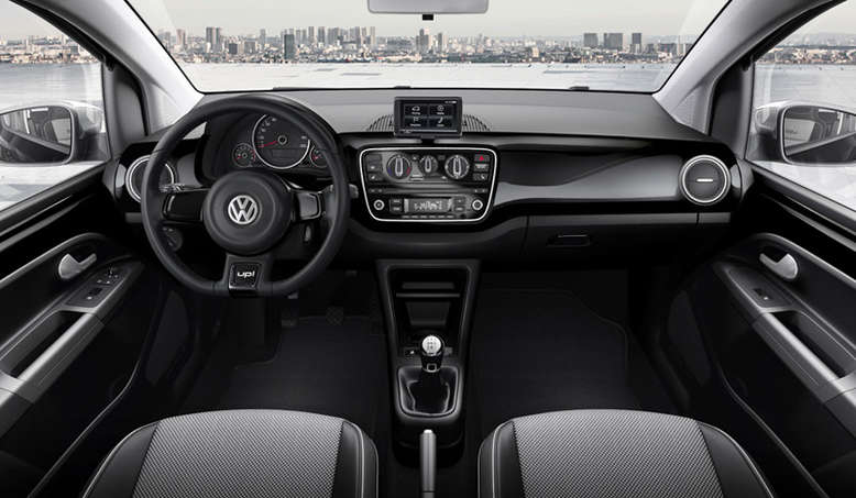 VW up! von innen, Foto: Volkswagen
