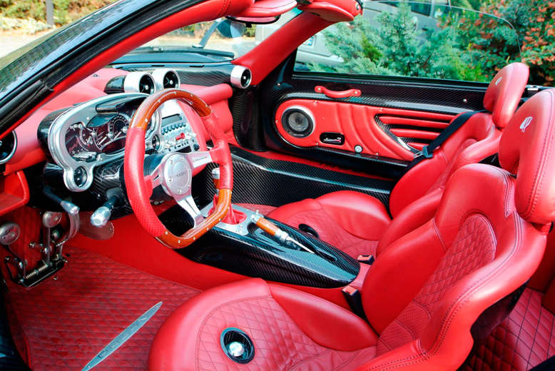 Pagani Zonda Roadster F, Innenansicht, Cockpit, 2006, Foto: Pagani Automobili