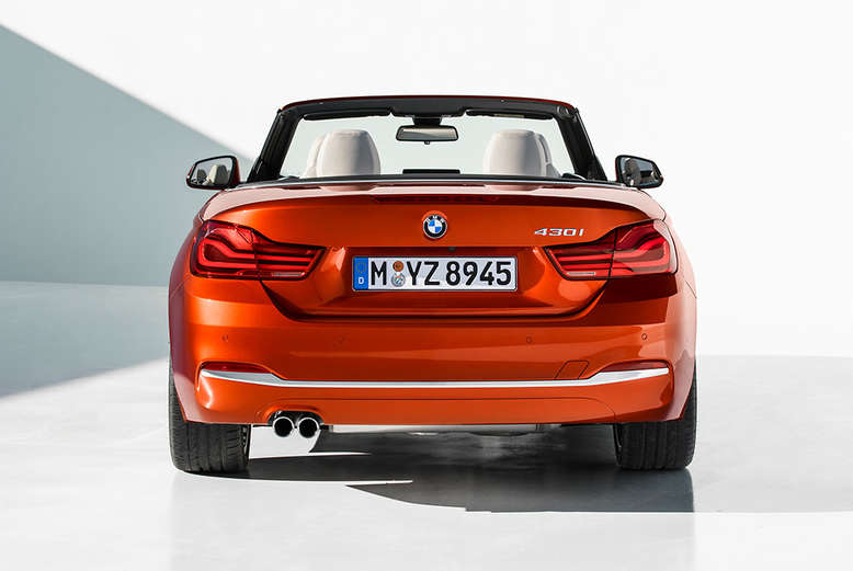 BMW 4er Cabrio, Heck