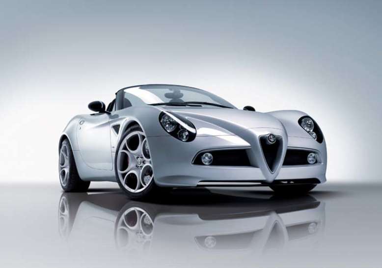 8c Spider, 2008, Foto: © Fiat Group Automobiles Germany AG