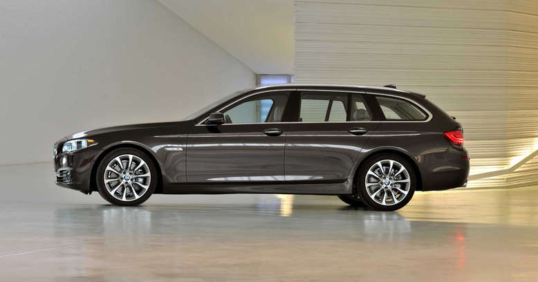 BMW 5er Limousine, Seitenansicht, 2013, Foto: BMW