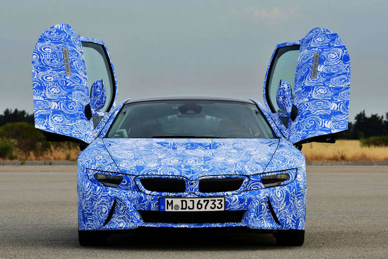 BMW i8, Prototyp, Frontansicht, 2013, Foto: BMW