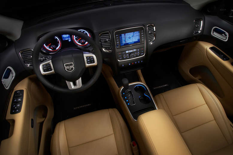 Dodge Durango, Innenansicht, Cockpit 2013, Foto: Chrysler