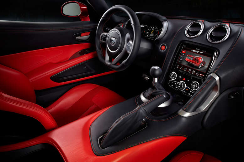 Dodge Viper, SRT, Innenansicht, Cockpit, 2013, Foto: Chrysler