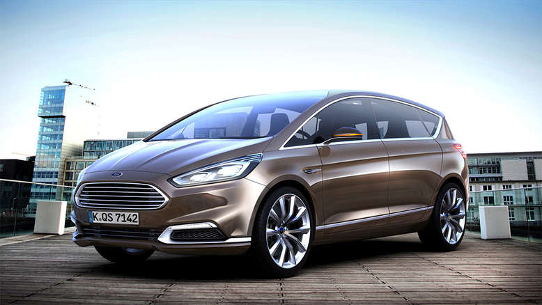 Ford S-MAX, Fahrzeugstudie, Frontansischt, 2013, Foto: Ford