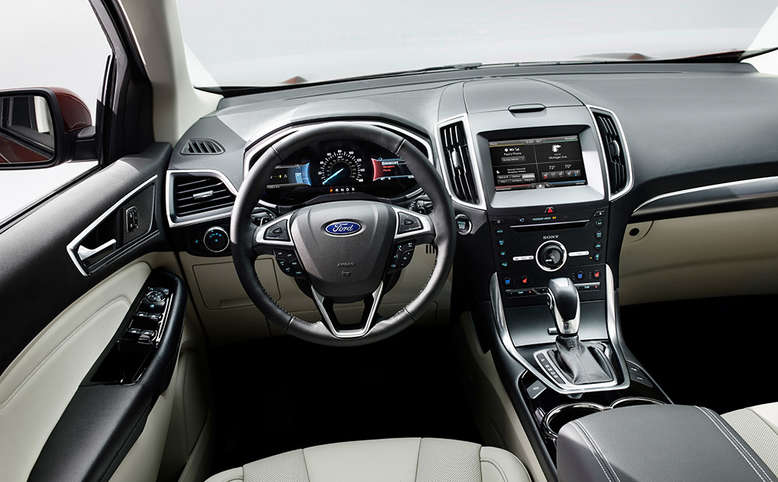 Ford Edge, Innenraum / Cockpit, 2014, Foto: Ford