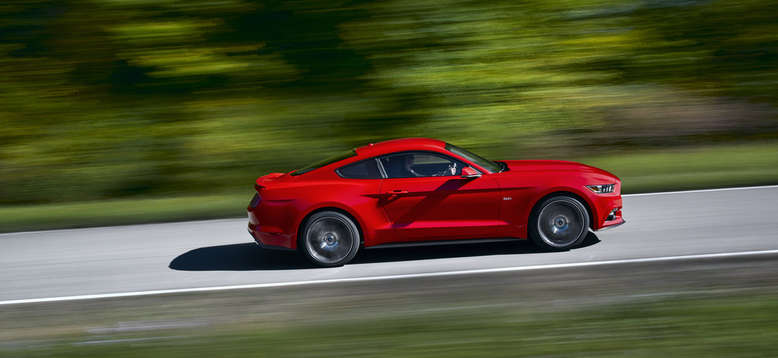 Ford Mustang Coupé, Seitenansicht, 2014, Foto: Ford