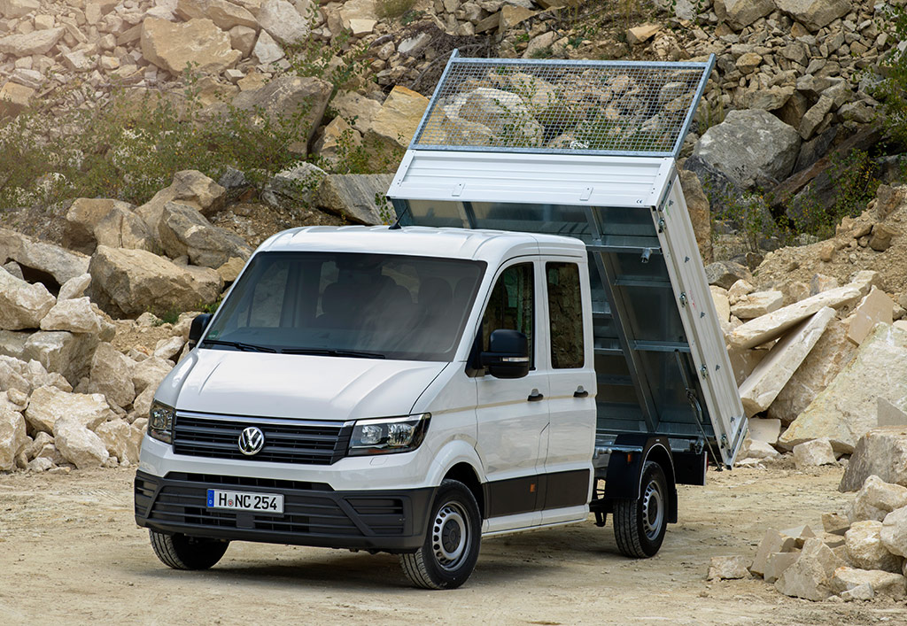 VW Crafter, Pritschenwagen, Front