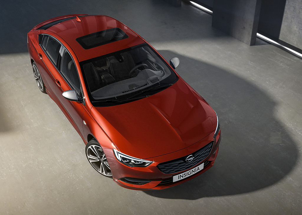 Opel Insignia Grand Sport, Draufsicht