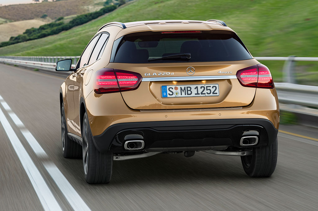 Mercedes-Benz GLA, Heck