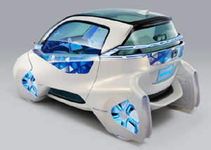 MICRO COMMUTER-KONZEPT, das futuristische Elektromobil f?r die Stadt
