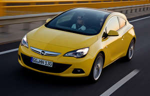 Opel Astra GTC: Panorama-Windschutzscheibe, Foto: Opel Deutschland