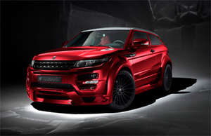 Tuningpaket f?r den Range Rover Evoque