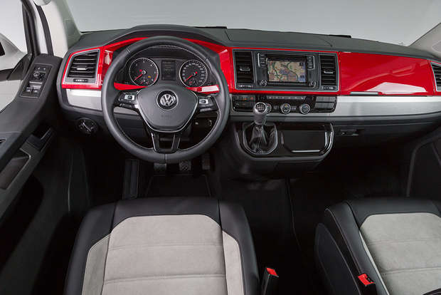 VW T6, Sondermodell &quot;Six Generation&quot;, Innenraum, Cockpit, 2015, Foto: Volkswagen