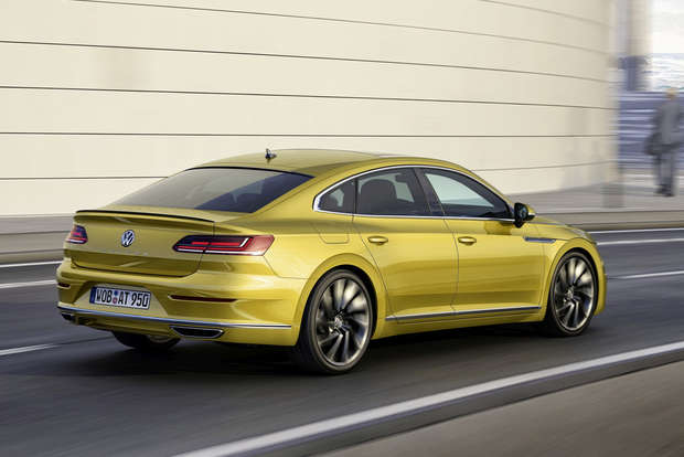 VW Arteon, Heck