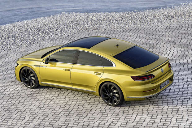 VW Arteon, Draufsicht