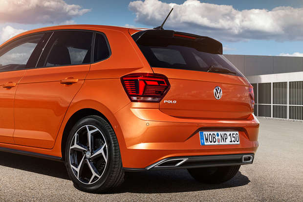 VW Polo 6, Heck