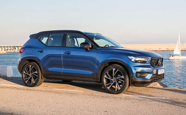 Volvo XC40, Seitenansicht