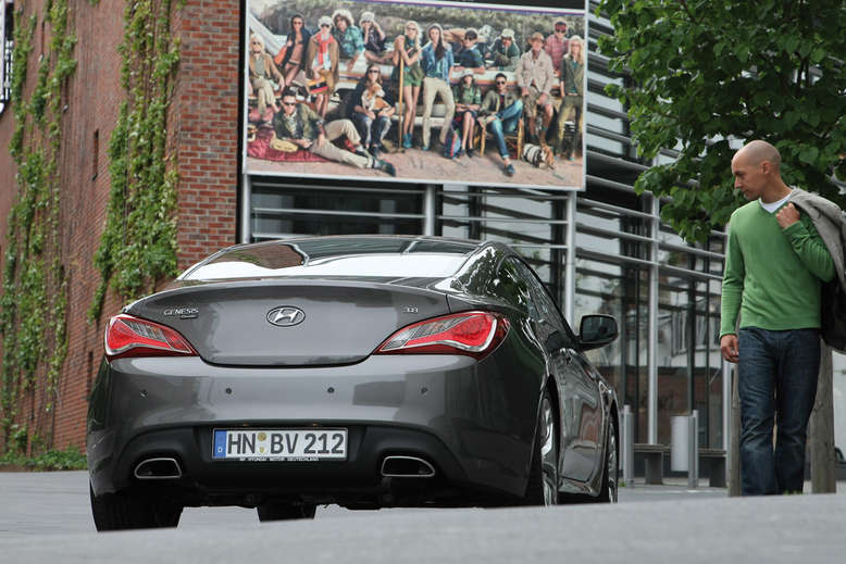 Hyundai Genesis Coupé GT, Heckansicht, 2013, Foto: Hyundai