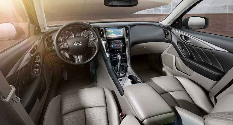 Infiniti Q50, Innenraum / Cockpit, 2013, Foto: Infiniti