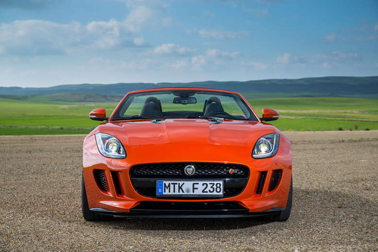 Jaguar F-Type, Frontansicht, 2012, Foto: Jaguar