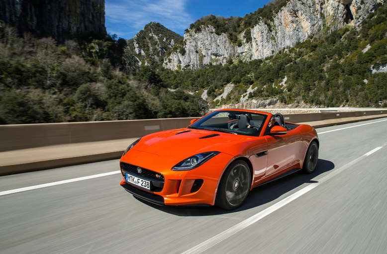 Jaguar F-Type, Frontansicht, 2012, Foto: Jaguar