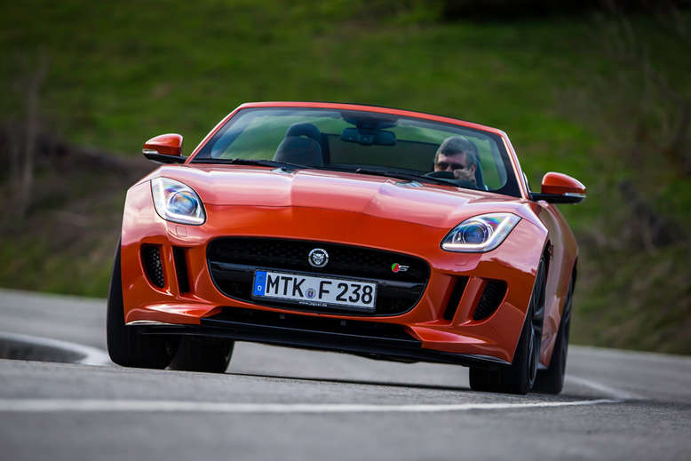 Jaguar F-Type, Frontansicht, 2012, Foto: Jaguar