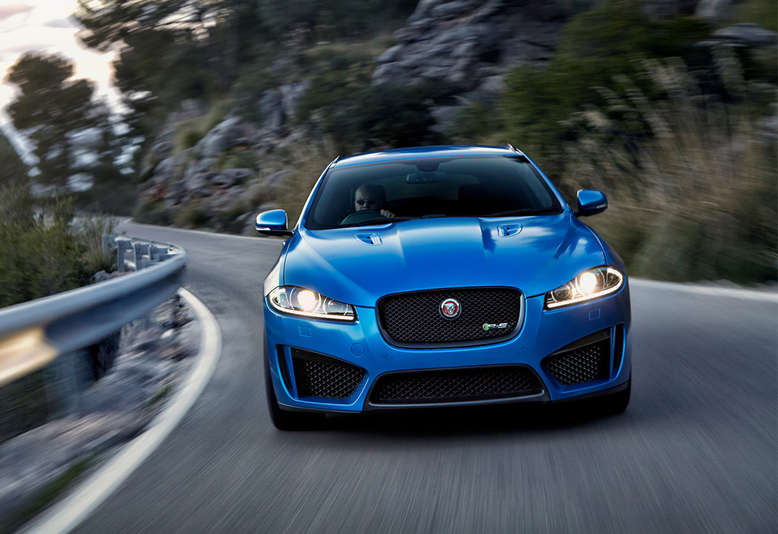 Jaguar XFR-S Sportbrake, Frontansicht, 2014, Foto: Jaguar