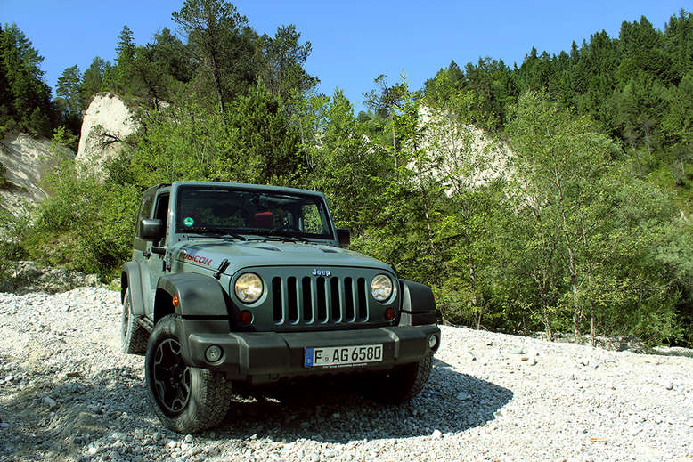 Jeep Wrangler, Rubicon, Frontansicht, 2013, Foto: Jeep