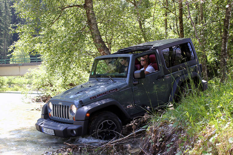 Jeep Wrangler, Rubicon, Seitenansicht, 2013, Foto: Jeep