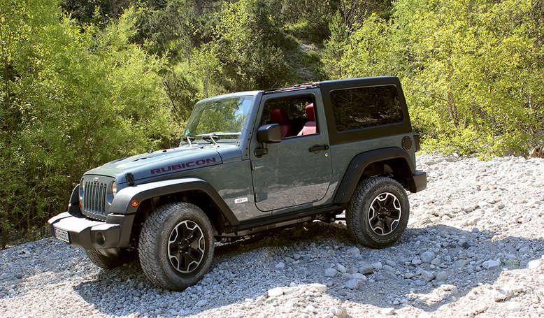 Jeep Wrangler, Rubicon, Seitenansicht, 2013, Foto: Jeep