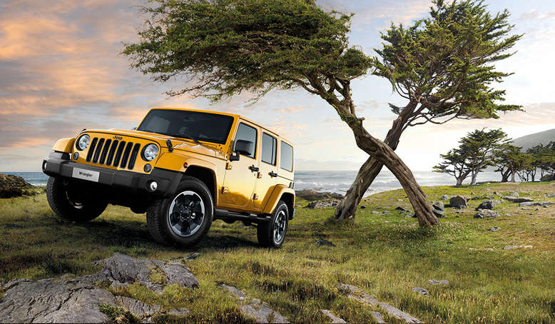 Jeep Wrangler X, Seitenansicht, 2015, Foto: Jeep