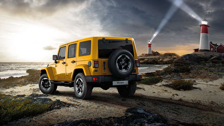 Jeep Wrangler X, Heckansicht, 2015, Foto: Jeep