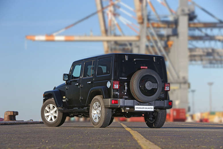 Jeep Wrangler Unlimited, Indian Summer, Heckansicht, 2013, Foto: Jeep