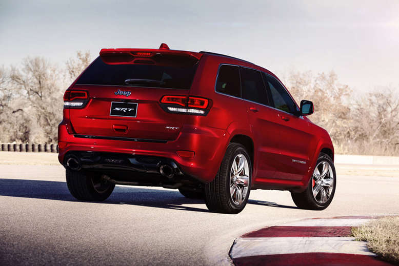 Jeep Grand Cherokee SRT, Heckansicht, 2013, Foto: Jeep