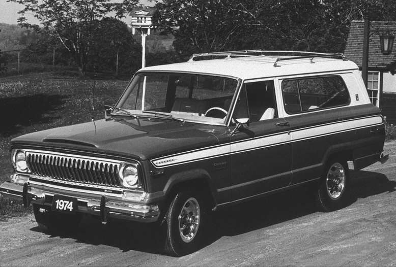 Jeep Cherokee, Seitenansicht, 1974, Foto: Chrysler Group LLC