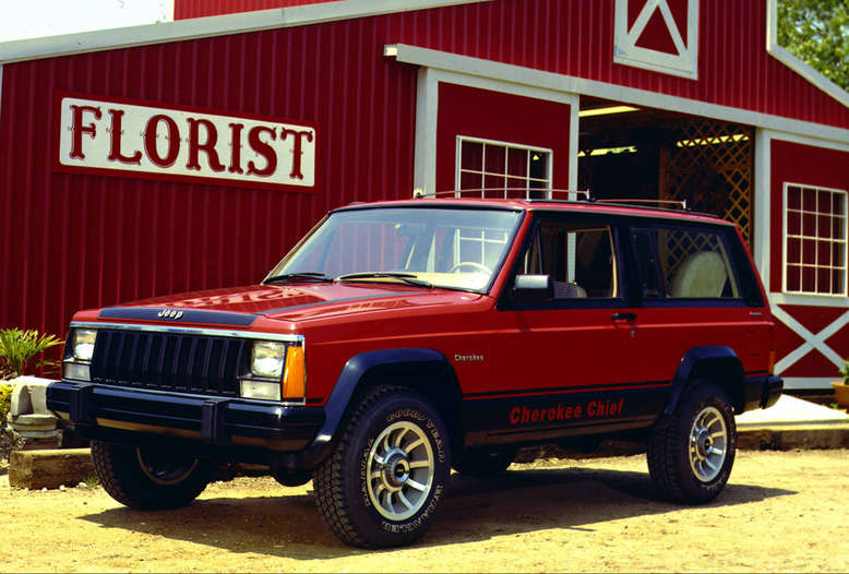Jeep Cherokee Chief, Seitenansicht, 1991, Foto: Chrysler Group LLC